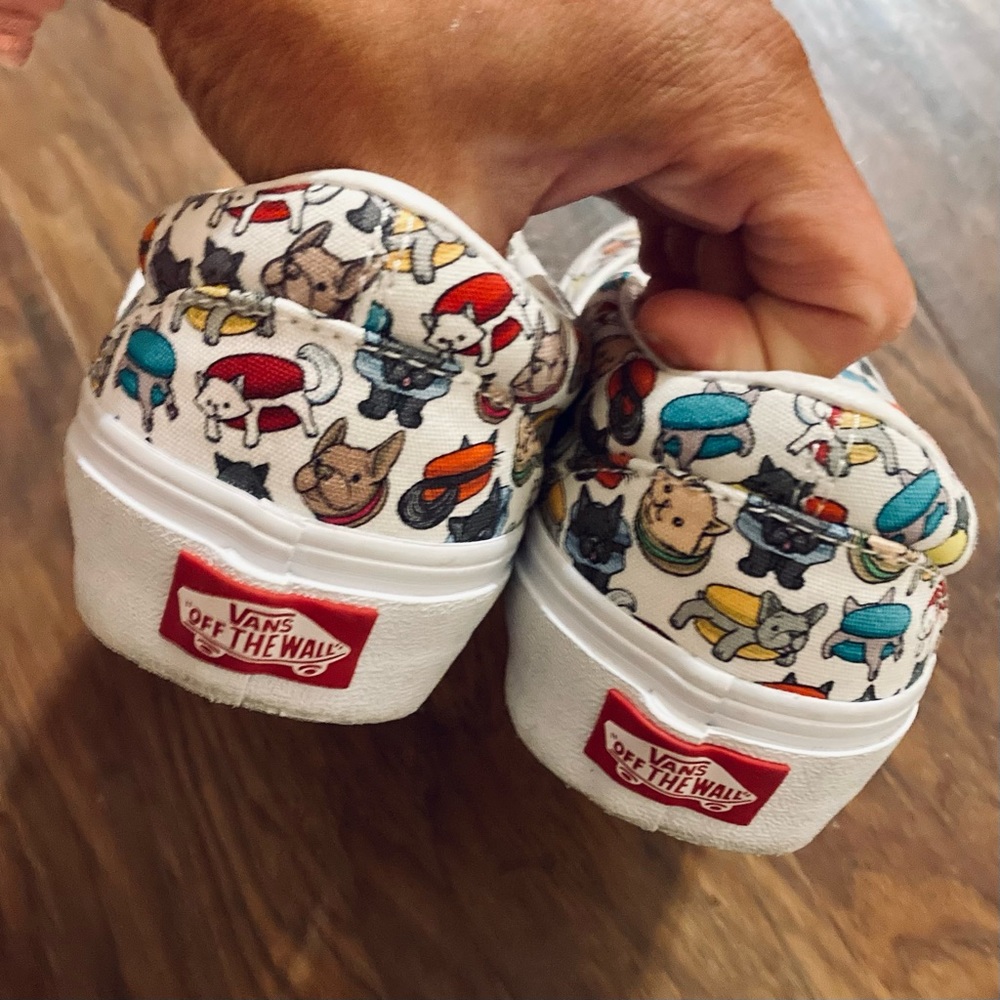 Vans Cats and Dogs Vans - RARE FIND - Picture 4 of 7